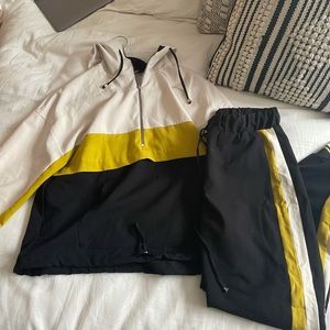 Matching joggers and sweatshirt